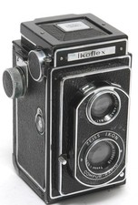 Macchina fotografica Zeiss Ikon Ikoflex TLR con Zeiss Jena Tessar solo per ricambi