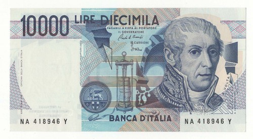 10000 lire volta decr - 10000,