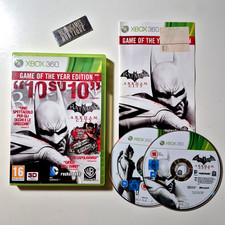 BATMAN ARKHAM CITY Game of The Year Xbox 360 PAL ITA