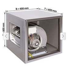 Motore cappa aspirante. Airbox
