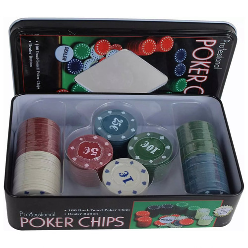 Poker chips set - chips,