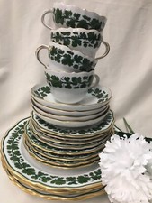 (20 Pc) Meissen 'Green Vine'