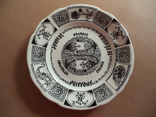 Gien france piatto ceramica - gien,