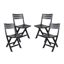 SET 4 SEDIE BIRKI PER ESTERNI