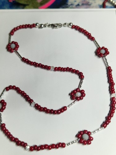 Collana donna perline - collana, con