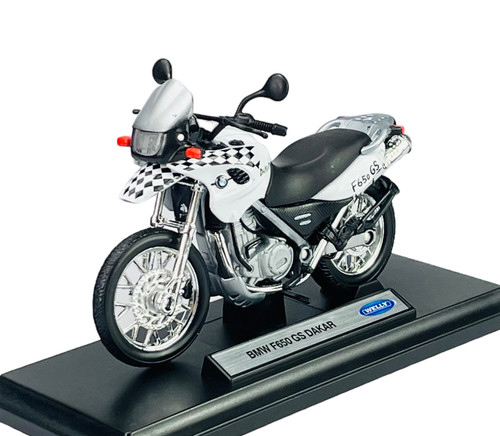 Welly bmw f650 dakar - welly, 1:18