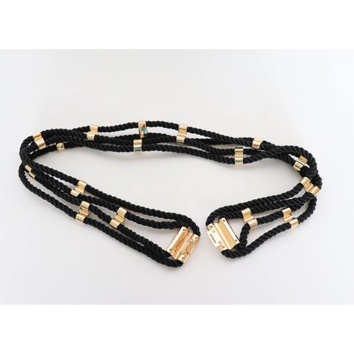 Cintura zara nera - zara, corda
