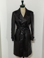 Vintage Trench in Pelle