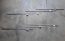 Modanature Lancia Fulvia berlina seconda 2 serie cromate porta fiancata ricambi