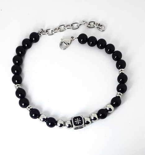 Bracciale uomo ananda steel - bracciale,