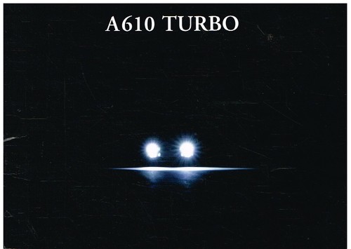 Renault alpine a610 turbo - alpine,