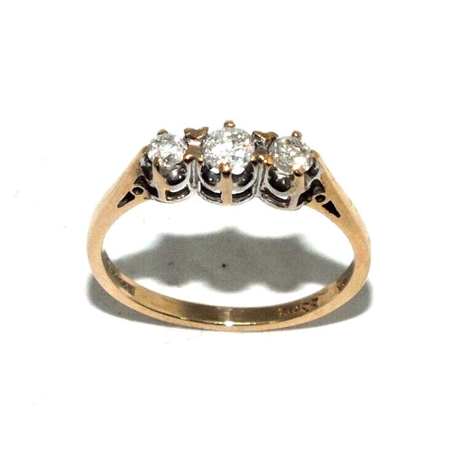 Anello trilogy oro - trilogy, 9