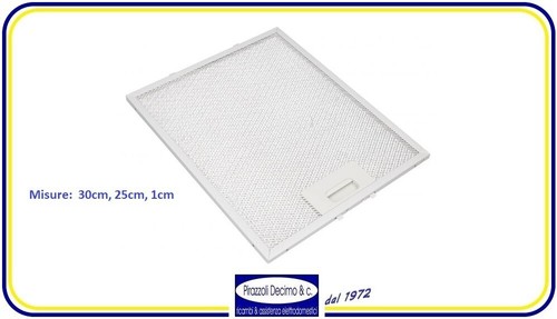 Filtro grassi metallo - filtro,