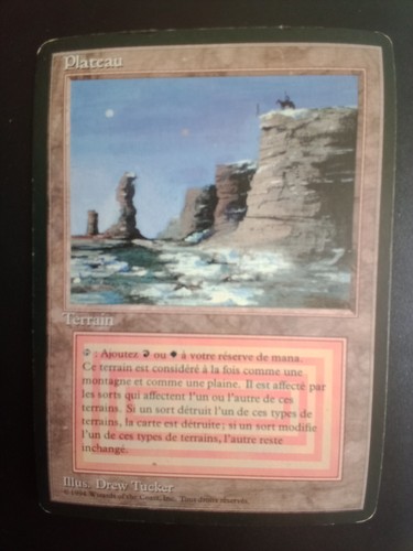 Mtg fbb plateau good - mtg,
