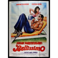 manifesto SEGNI PARTICOLARI BELLISSIMO adriano celentano federica moro film A240