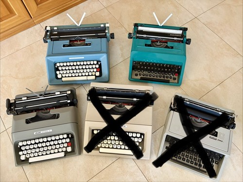 Macchina scrivere olivetti - macchina, da