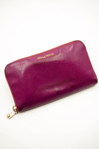 Miu portafoglio pelle - miu, in