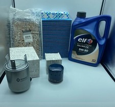 KIT TAGLIANDO NISSAN QASHQAI J11 DAL 2014 1.5 DCI 4 FILTRI 5 LITRI ELF FE 5W30 