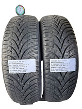 2 PNEUMATICI USATI 155/65 R 14 75T BFGOODRICH INVERNALE M+S 6.5 MM DOT 1820