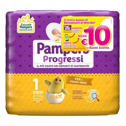 Pannolini pampers progressi - pannolini,