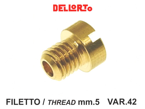 Getto minimo carburatore - n., 42
