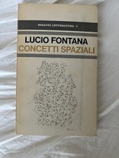 libro Fontana Concetti Spaziali