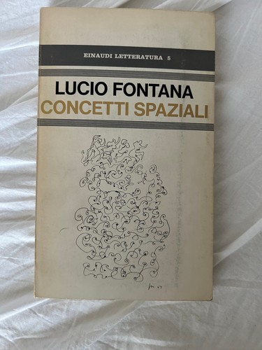 Libro fontana concetti - fontana,