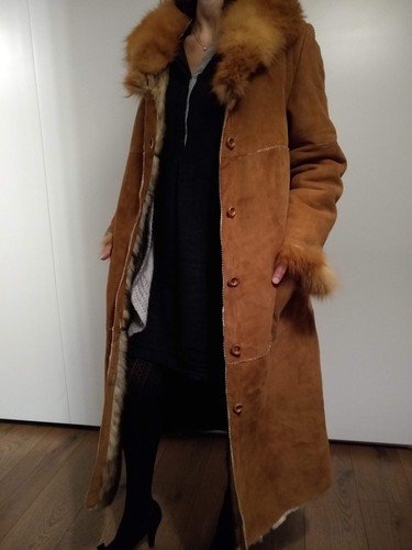 Cappotto agnello rovesciato