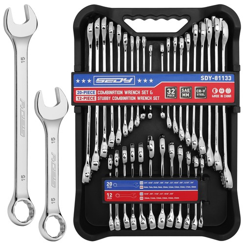 Piece combination wrench - piece,