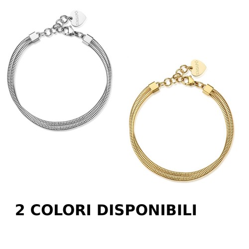 Bracciale snake donna sagapo - bracciale,