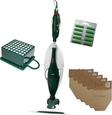 Scopa Elettrica Folletto VK131 - 5 Anni di Fornitura + Spazzola HD Con Ruote