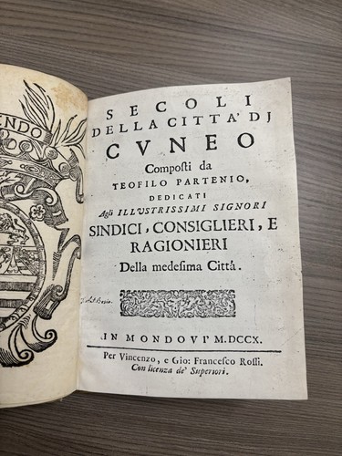 Secoli della città cuneo - della, di