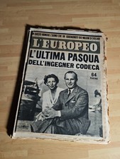 L'europeo Settimanale D'epoca