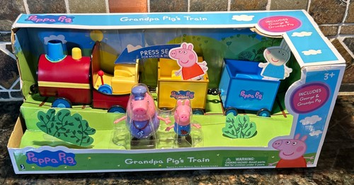 Peppa pig playset treno del - pig,