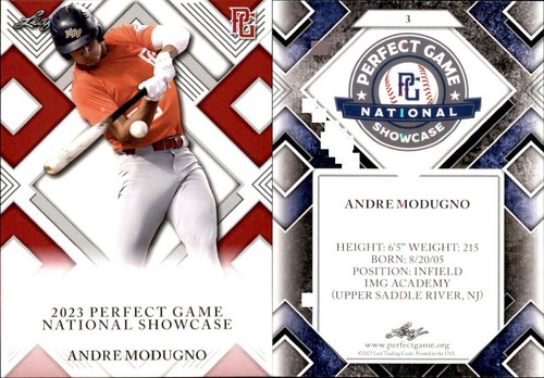 Andre modugno rookie 2023 - modugno,