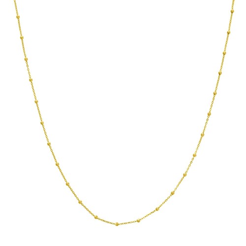 Collana catena saturno in - collana,