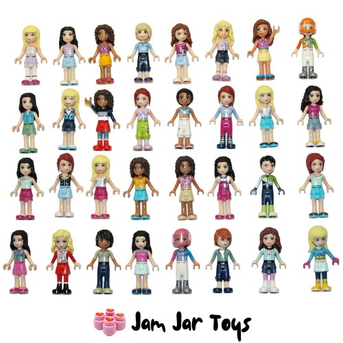 Lego friends minifigures - minifigures,