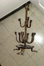 VECCHIO CANDELABRO in ferro