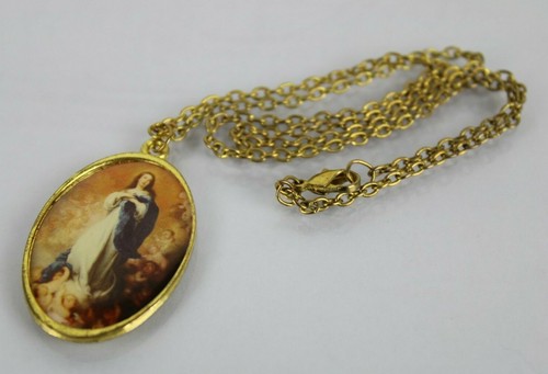 Ciondolo madonna nel cielo - ciondolo,
