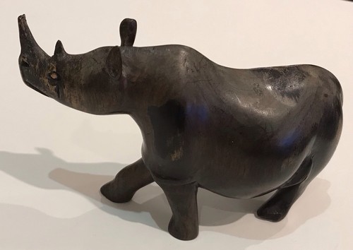 Vintage two horned african - two,