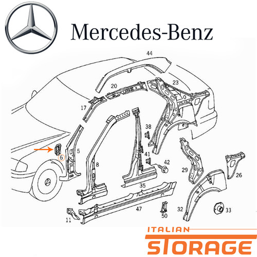 Per mercedes w202 clk - clk, w208