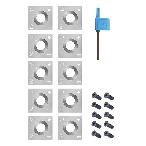 10x inserti carburo di - inserti,