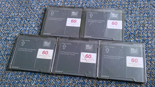 Minidisc sony mdw md - md, 60