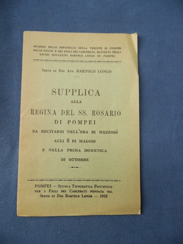 Supplica madonna - supplica,