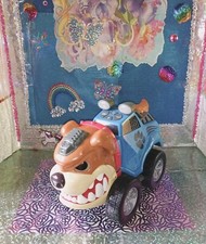 🦄Moving Lights-Up Musical {Bull Dog} Camion Blu 11"L Giocattolo Elettronico!