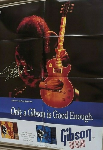 Gibson guitars poster slash - poster,