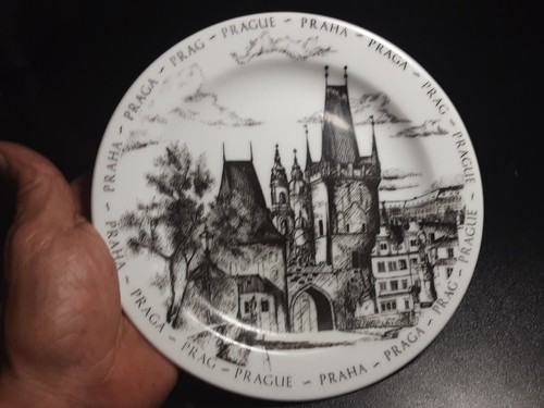 Piatto souvenir praga - piatto,