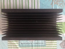 Dissipatore di calore in alluminio anodizzato  mm. 280x140x70 peso 2,3 Kg.