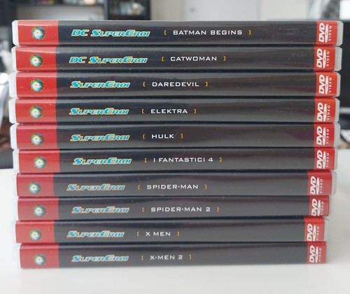 Lotto dvd supereroi - 10,