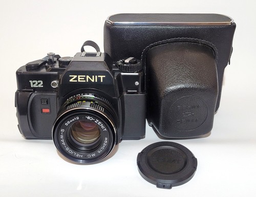 Zenit 122 con obiettivo - obiettivo, mc